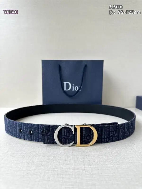 Dior belt 35mmX95-125cm 8L47